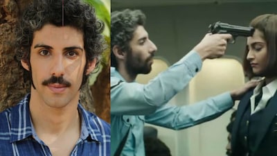 Jim Sarbh recalls accidentally hitting Sonam Kapoor with a gun while shooting Neerja.