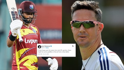 Kevin Pietersen makes bold IPL prediction about Shai Hope. (Picture Credit: AP)