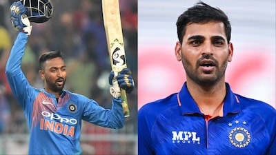 Krunal Pandya and Bhuvneshwar Kumar to play for India in Hong Kong Sixes. (Picture Credit: AFP)