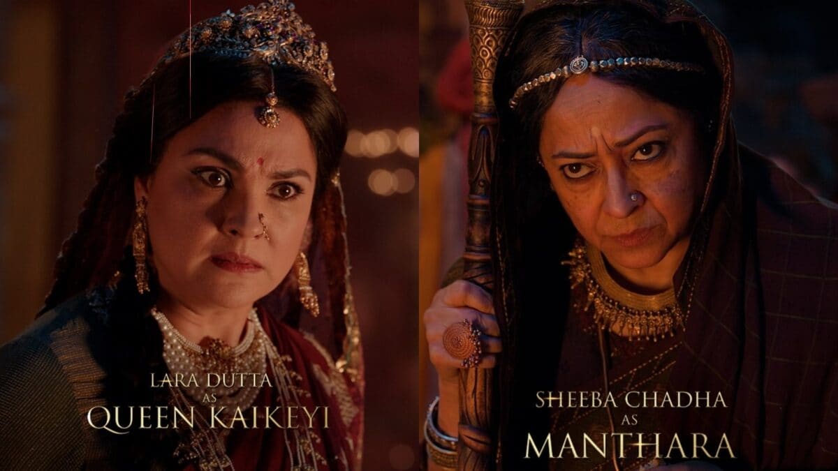 Ramayana Makers Reveal Lara Dutta As Kaikeyi And Sheeba Chadha As Manthara Ahead Of Diwali Release