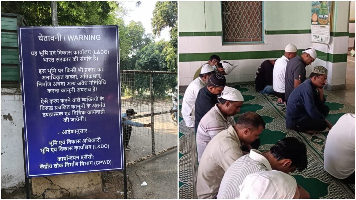 Eviction Notice, Utilities Cut: Demolition Threat Looms Over Delhi's Century-Old Race Course Mosque