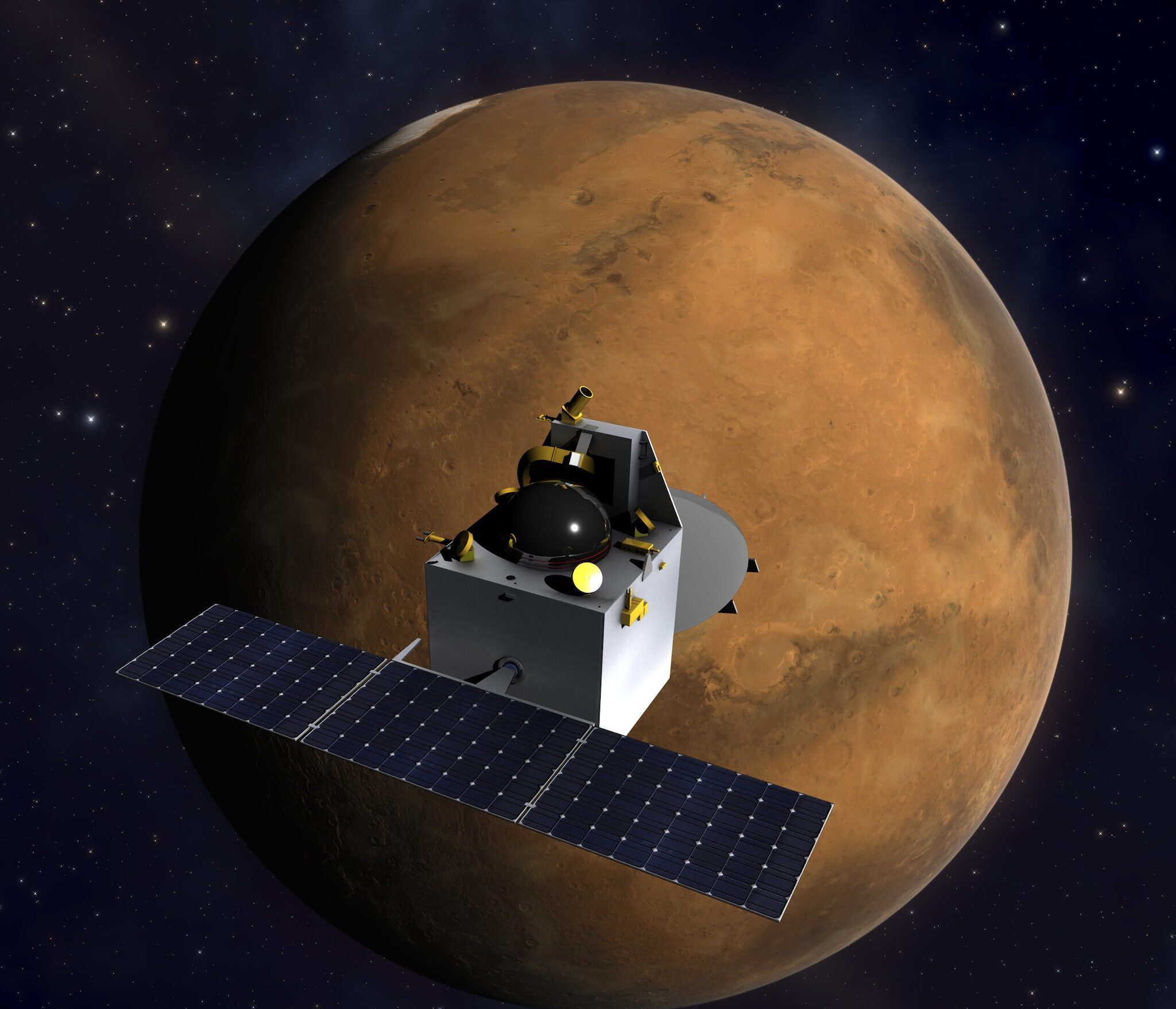 Mars Orbiter Mission Also known as Mangalyaan, the Mars Orbiter Mission was launched in 2013. It made India the first Asian nation to reach Mars orbit and demonstrated the country’s ability to undertake interplanetary missions. It also studied the Martian surface and atmosphere. 