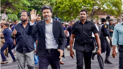 Tamil Nadu Chief Minister C Joseph Vijay in Chennai (Photo: PTI)