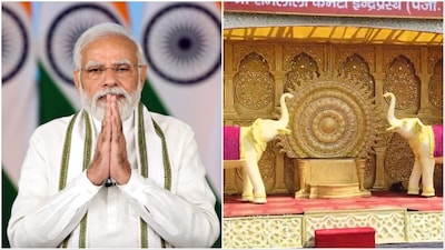 PM Modi is scheduled to attend Dussehra celebrations at Delhi's IP Extension (PTI/Video screengrab)