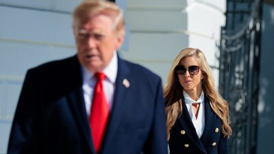 atie Zacharia (R) with US President Donald Trump (Photo: AFP)