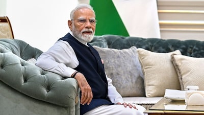 PM Modi’s 25-year run began on October 7, 2001, when he became Gujarat’s chief minister. (AFP)
