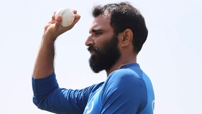 Mohammed Shami hasn't played for India since the 2025 Champions Trophy final.(AP)