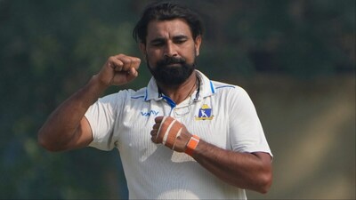 Mohammed Shami skips Bengal's Ranji Trophy match against Services. (Picture Credit: PTI)