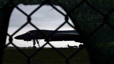 RAF Fairford is a Royal Air Force station in Gloucestershire, around 100 miles (160 km) west of London. (Image Credit: Reuters)