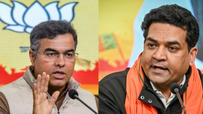 BJP leaders Parvesh Verma and Kapil Mishra