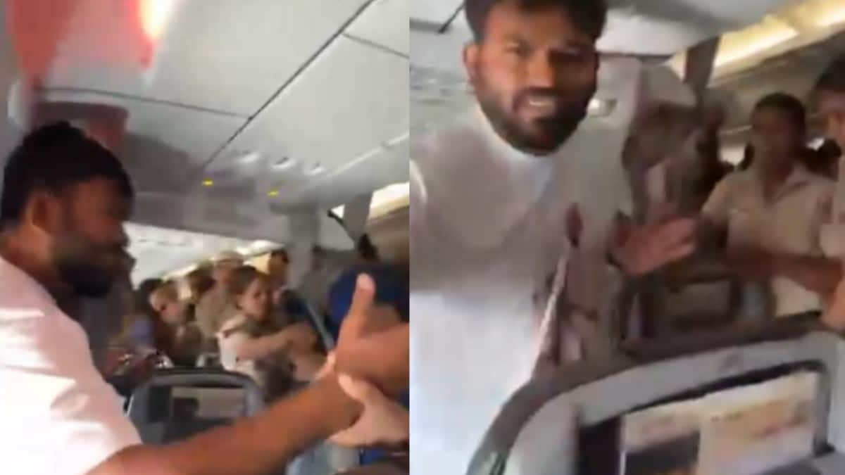 விமானத்தில் இருந்து கைது: போராட்டம் பொதுமக்களுக்கு இடையூறு என பயணி கண்டனம்