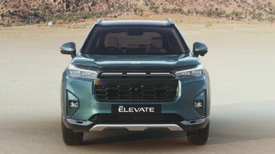 A stronger road presence: the facelifted Elevate gets refreshed exterior styling and connected LED tail lamps. (IMAGE: HONDA)
