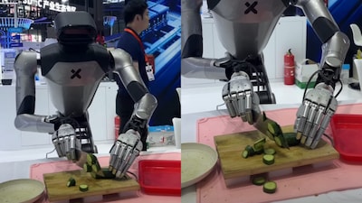 Despite the technological complexities involved, people could not stop joking about the robot (Image: Instagram/@techniahqrobot)