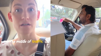 She shared that the replacement driver dropped her off at home without asking for extra money (Image: Instagram/@danamarie.irl)