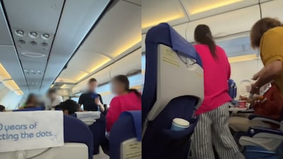 The incident happened on IndiGo’s flight from Krabi, Thailand to New Delhi (Image: Instagram/@neeraj662774)