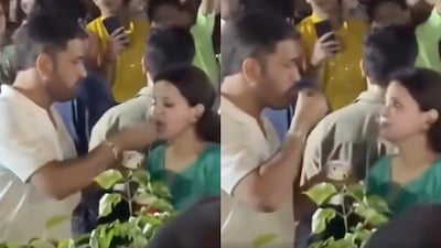 The adorable moment left people saying that they are couple goals (Image: X/@SmrutisikhaR)