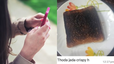 Their exchanges have gone viral, with people calling Hema didi “iconic” (Image: Instagram/@happily_jetlagged)
