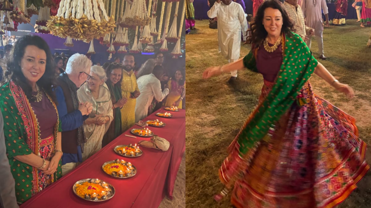 Swiss Ambassador Enjoys Garba As She Attends Navratri Event In Gujarat: 'What An Inspiring Evening'