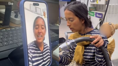 The woman had a video call with the mother and informed her about how her video went viral (Image: Instagram/@priyankasmiles)