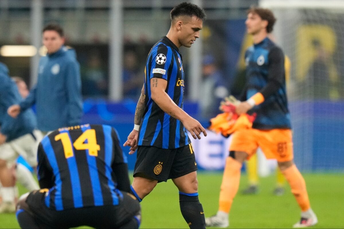 Serie A Leaders Inter Milan Suffer Shock 3-4 Defeat In Champions League At San Siro