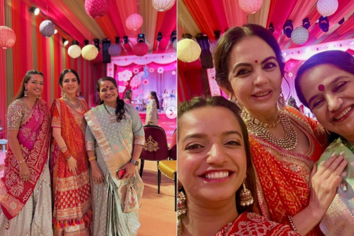 Nita Ambani’s Navratri Lehenga Is A Colourful Ode To India’s Textile Traditions