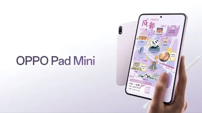 The Oppo Pad Mini is expected to feature a 8.8-inch display.