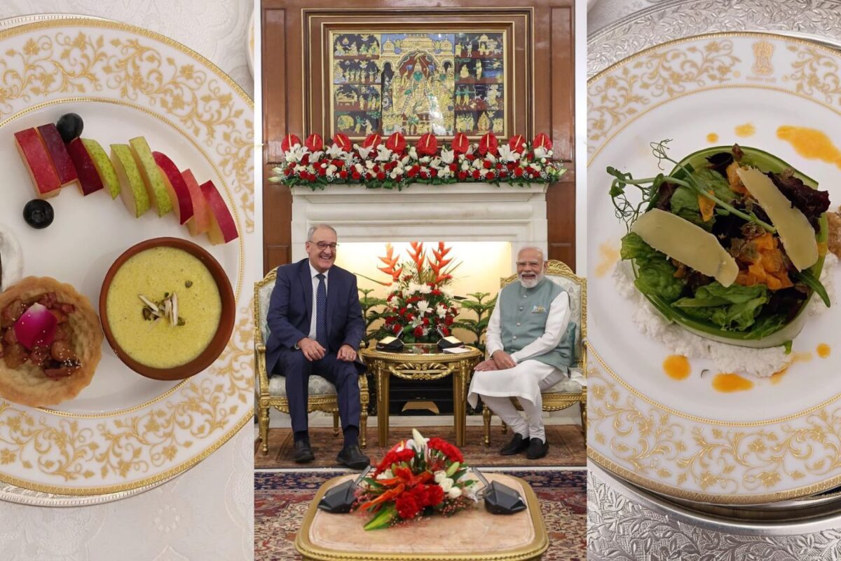 Masala Chai Ice Cream, Nadur Kebab, Dharti Ke Phool: What PM Modi, President Murmu Served Swiss President Parmelin