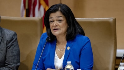 Indian-origin US Congresswoman Pramila Jayapal. (File image: Getty Images via AFP)