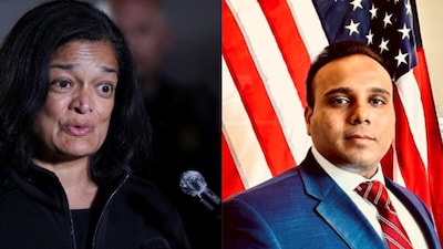 Jayapal won 83.91% of the vote in 2024 and topped the 2026 primary with 84.4%, while Republican Sheth secured 9.8% to advance to the November ballot. (IMAGE: REUTERS/X)