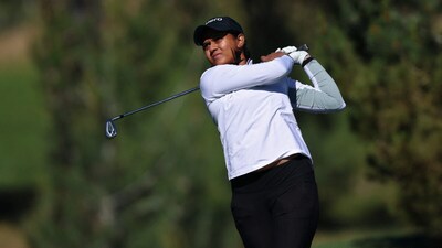 Pranavi Urs ended with a total of 15-under 265 for four days, a stroke ahead of the pack. (AFP Photo)