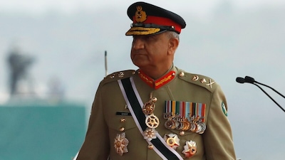 Former Chief of Army Staff, General (Retd.) Qamar Javed Bajwa. (Image: Reuters/File)