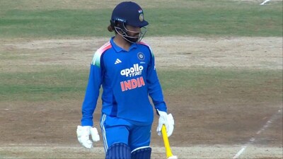 Rajat Patidar slams back-to-back 50s for India A. (Picture Credit: Screengrab)