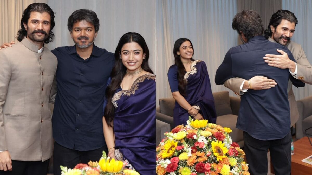 ரணபாலி வெளியீட்டுக்கு முன் ரஷ்மிகா, விஜய் தேவரகொண்டா தமிழக முதல்வரை சந்திப்பு