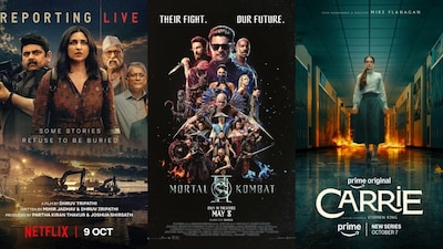 Reporting Live, Mortal Kombat II and Carrie headline the new OTT releases from October 6 to October 11.