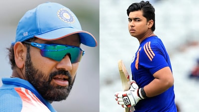 Rohit Sharma and Vaibhav Sooryavanshi.(Creimas, Reuters)