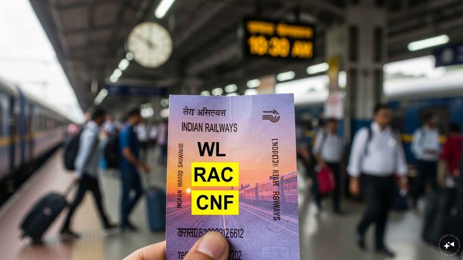 Passengers holding Waitlisted or RAC tickets enjoy much flexible treatment. If you cancel these tickets up to 30 minutes before the scheduled departure, only a minimal clerkage fee is deducted, and the rest is refunded. Passengers holding Waitlisted or RAC tickets enjoy much flexible treatment. If you cancel these tickets up to 30 minutes before the scheduled departure, only a minimal clerkage fee is deducted, and the rest is refunded.