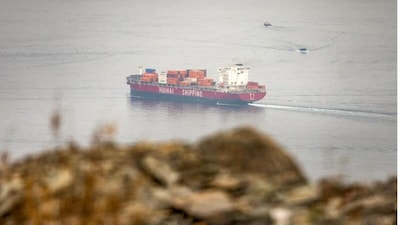 Representative image of a container ship. (Photo: AFP)