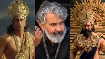 SS Rajamouli praises Ranbir Kapoor and Yash’s Ramayana ahead of release.