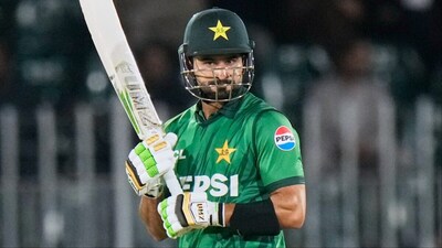 Sahibzada Farhan becomes first captain to score 3 half-centuries in a three-match T20I series. (Picture Credit: AP)