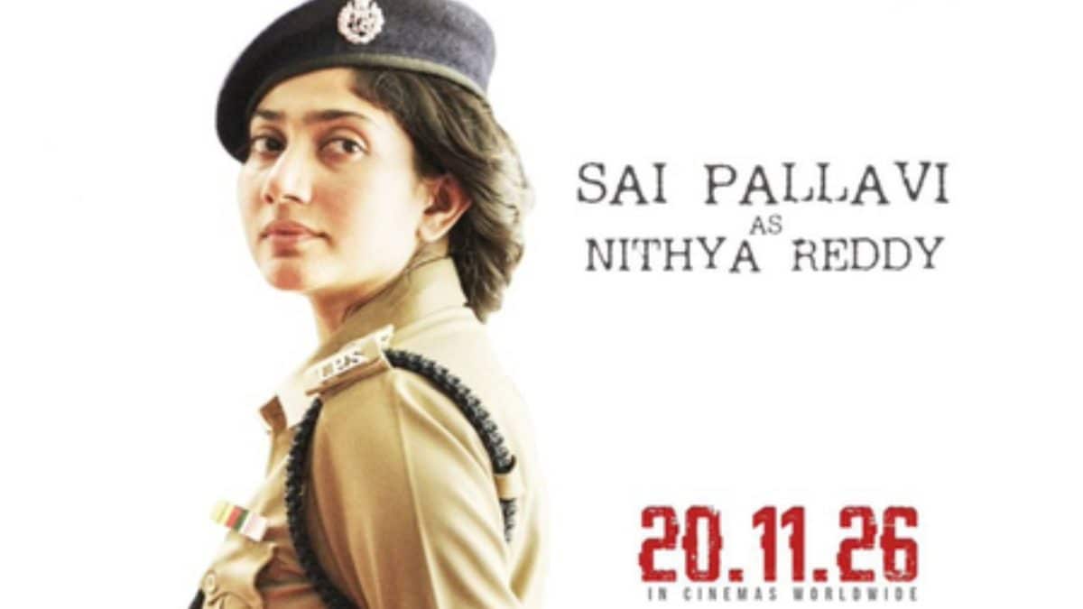 Sai Pallavi Plays IPS Officer In Om, New Poster From Dhanush's Movie Out