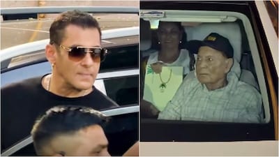 Salim Khan Makes Rare Appearance Months After Hospitalisation, Joins Salman For Sipaara’s 1st Birthday