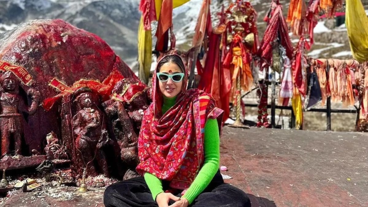 Cleric criticises Sara Ali Khan for praying at Kedarnath