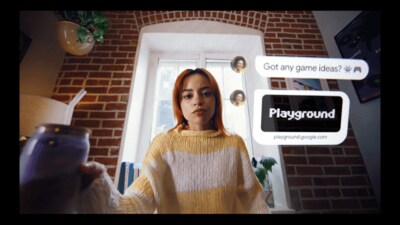 Google Labs Playground will let users create browser games using AI prompts.