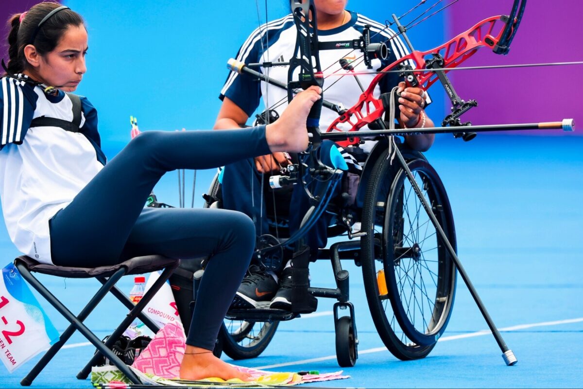 Sheetal Devi Equals World Record As India Top Women's Compound Team Qualification At Asian Para Games