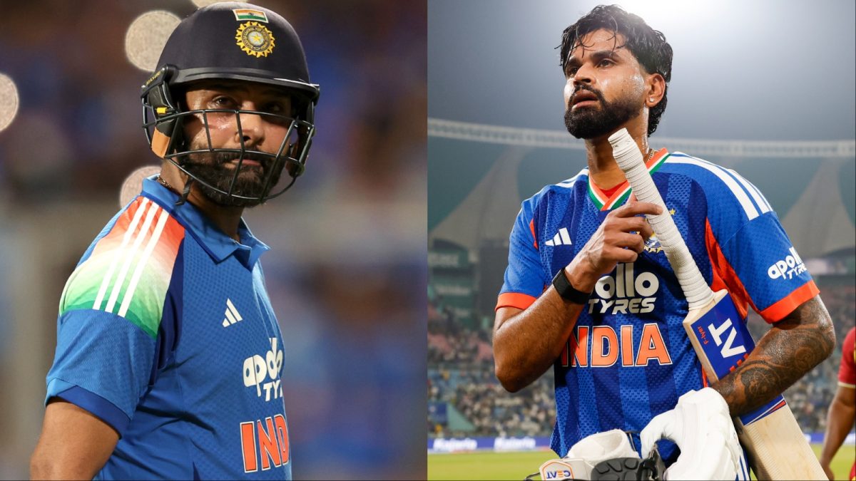 Shreyas Iyer needs 25 runs to pass Rohit Sharma's India T20I record