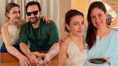 Kareena Kapoor, Saif Ali Khan, Sharmila Tagore Join Soha Ali Khan’s Birthday Celebration: See Pics
