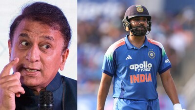 Sunil Gavaskar and Rohit Sharma.(PTI, Creimas)
