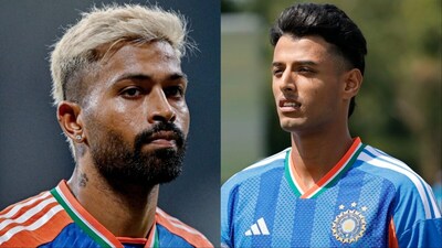 Suryansh Shedge replaces Hardik Pandya in India A squad. (Picture Credit: AP, Creimas)