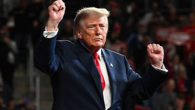 US President Donald Trump's decision to pardon a Venezuelan billionaire in a corruption case has come under fresh scrutiny. (AFP Photo)