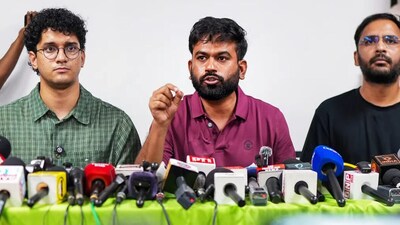 Abhijeet Dipke, Saurav Das and Ashutosh Ranka were detained from a plane at New Delhi airport. 